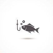 istock Fishing icon 471629304