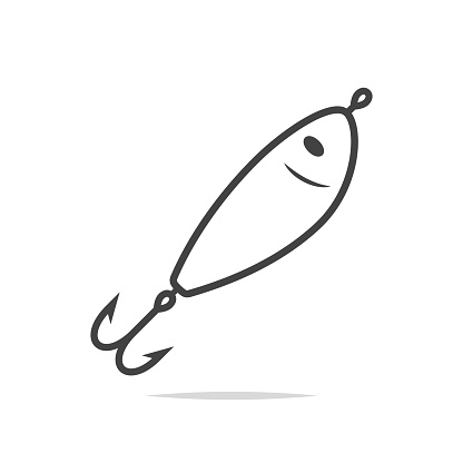 Download Fishing Lure Icon Vector Isolated Stock Illustration ...