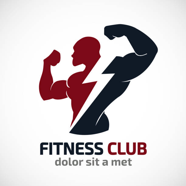 Gym Vector Logo Design Template. Fitness Or Sport Icon Illustrations ...