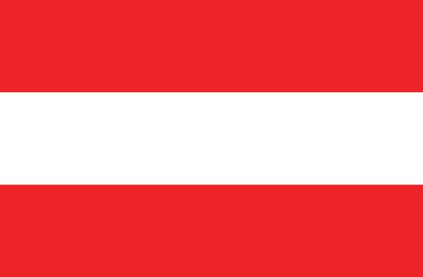 flagge von österreich  - ferrari stock-grafiken, -clipart, -cartoons und -symbole