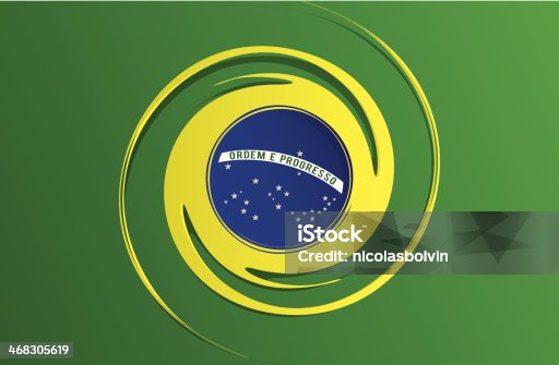istock Flag of Brazil 468305619