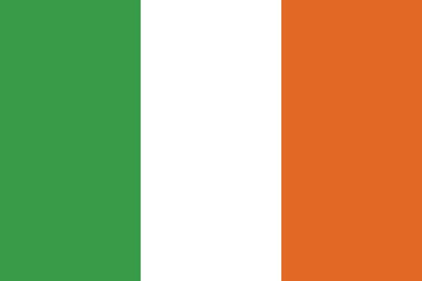 Flag of Ireland Flag of Ireland hse ireland stock illustrations