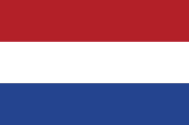 flagge der niederlande  - holländische flagge stock-grafiken, -clipart, -cartoons und -symbole