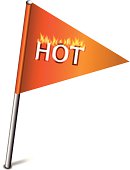 Flag With Hot.
