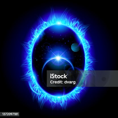 istock Flame Portal 1372097181