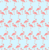 Flamingos Seamless Pattern