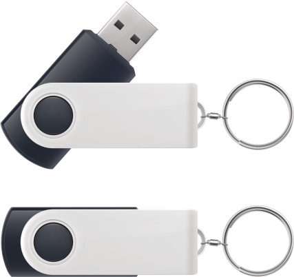 USB flash drive template