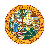 istock Florida state seal flag. 1385706728