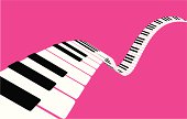 istock Flying piano keys [VECTOR] 165595212