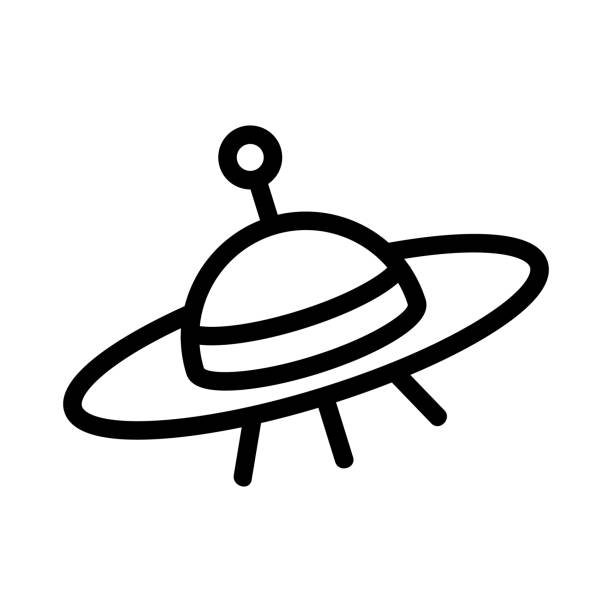 8 195 Ufo Drawing Stock Photos Pictures Royalty Free Images Istock