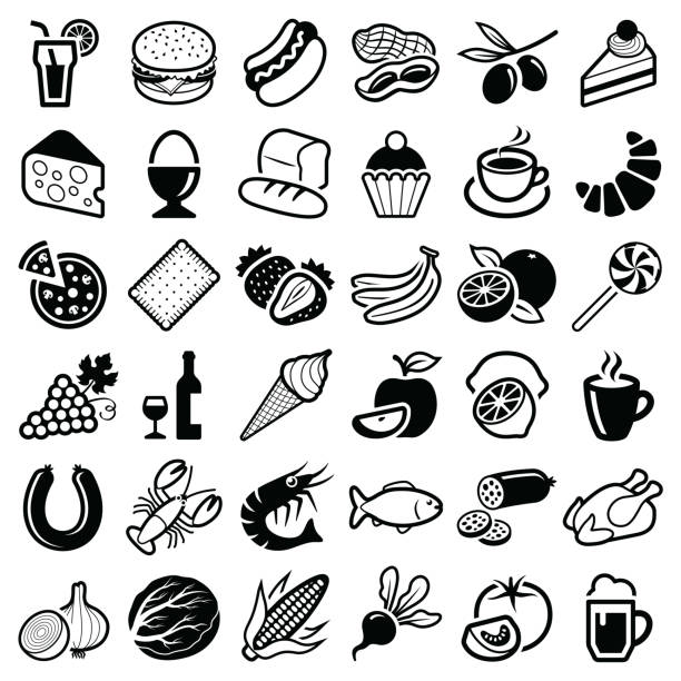 stockillustraties, clipart, cartoons en iconen met eten en drinken-pictogram - koffie nederland