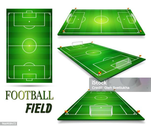 Vector Soccer Field Vector Art Graphics Freevector Com