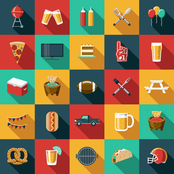 Best Tailgate Food Illustrations, Royalty-Free Vector ...