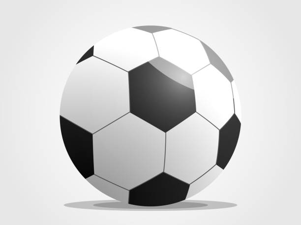 ilustrações de stock, clip art, desenhos animados e ícones de football soccer ball futsal spots vector - futsal