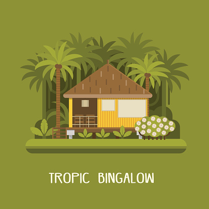 Forest Bungalow Background