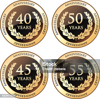 istock Fortieth And Fiftieth Anniversary Awards 482971023