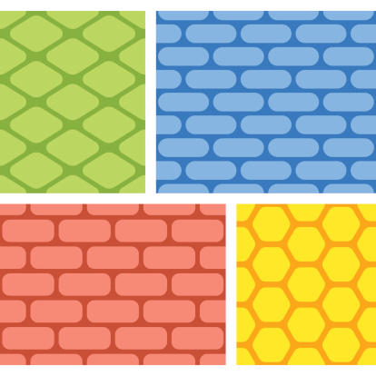 Four Different Seamless Pattern