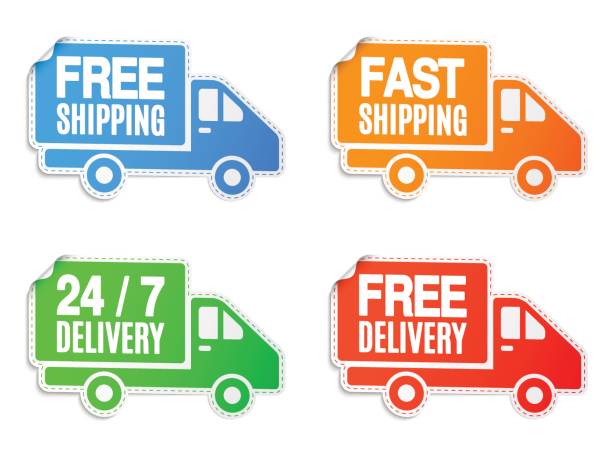 Best Free Shipping Banner Illustrations, Royalty-Free Vector Graphics ...