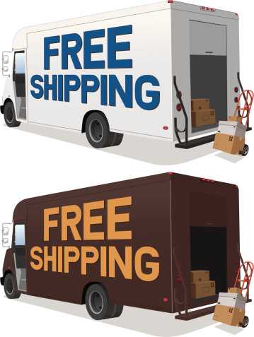 Free Shipping Delivery Truck In Two Colors