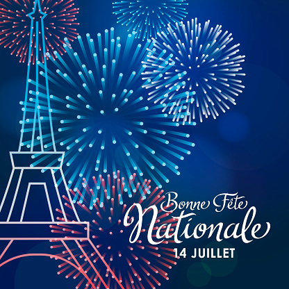 French National Day Fireworks Display