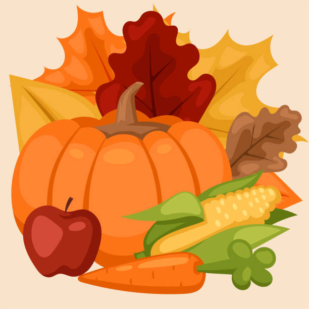 Fresh pumpkin thanksgiving decorative seasonal ripe food organic healthy vegetarian vegetable vector Fresh orange pumpkin decorative seasonal ripe food organic thanksgiving stem healthy raw vegetarian vegetable. Natural harvest patch garden holiday autumn plant. freestyle patches stock illustrations