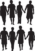 Friends holding hands and walkinghttp://www.twodozendesign.info/i/1.png
