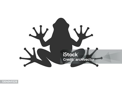 istock Frog symbol 1304049328