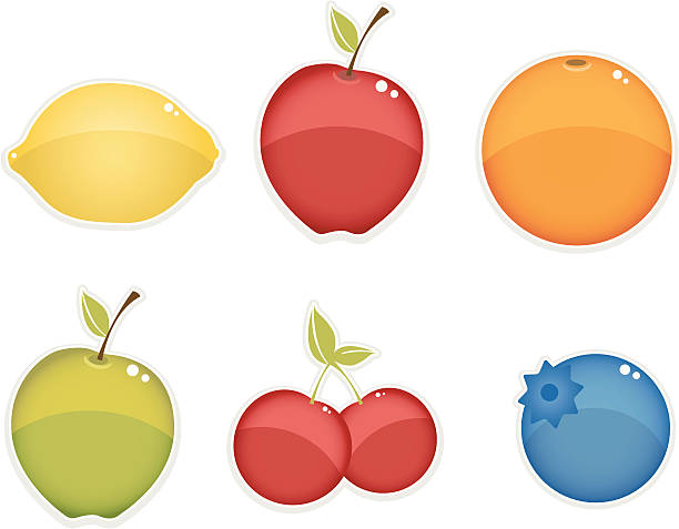 fruit clipart vector art illustration