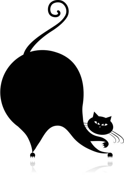 Royalty Free Fat Cat Clip Art, Vector Images & Illustrations - iStock