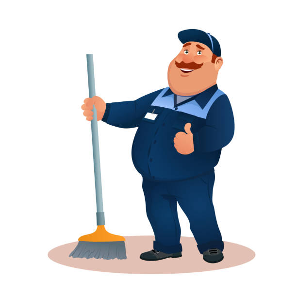 Best Janitorial Services Illustrations, Royalty-Free Vector Graphics