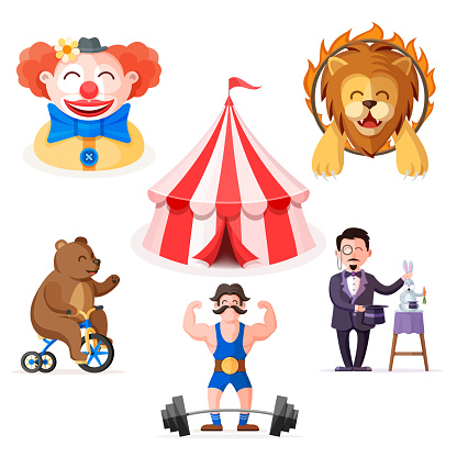 funny-colorful-circus-characters-set-in-cartoon-flat-style-strong-man-vector-id1139963538?b=1&k=6&m=1139963538&s=170667a&w=0&h=  ...