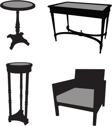 Furniture Silhouette Set