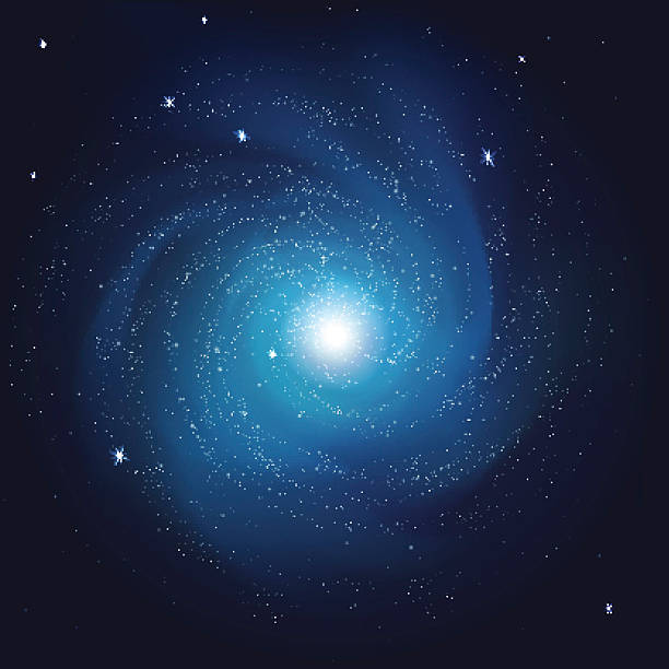galaxie mit den sternen im all - supernova stock-grafiken, -clipart, -cartoons und -symbole
