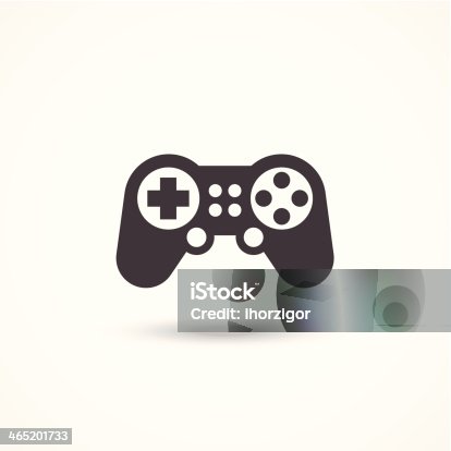 istock Game controller icon 465201733