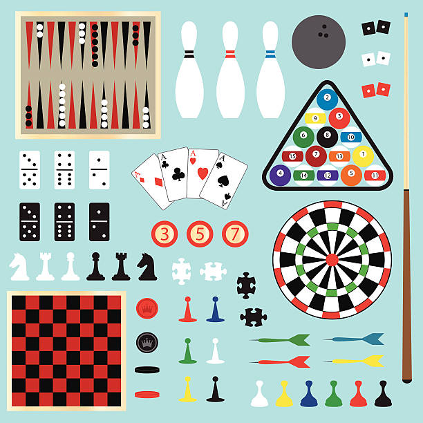 Games Clipart Games Clipart backgammon stock illustrations