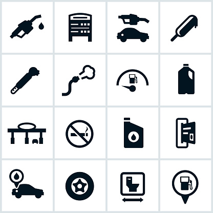 Gas Station Icons
