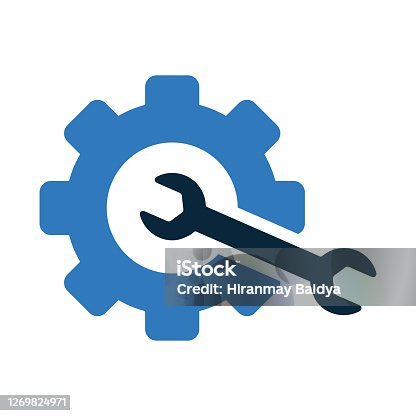 istock Gear, options, setting icon. Editable vector isolated on a white background 1269824971