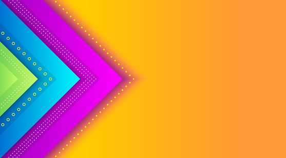 Geometric Colorful Gradient Background Template