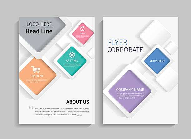 Geometric design on background.Brochure template layout. Geometric design on background.Brochure template layout,cover design,annual report,magazine,leaflet,presentation background,flyer design.and booklet in A4 with Vector Illustration. covering stock illustrations