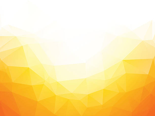 Geometric yellow texture background vector art illustration