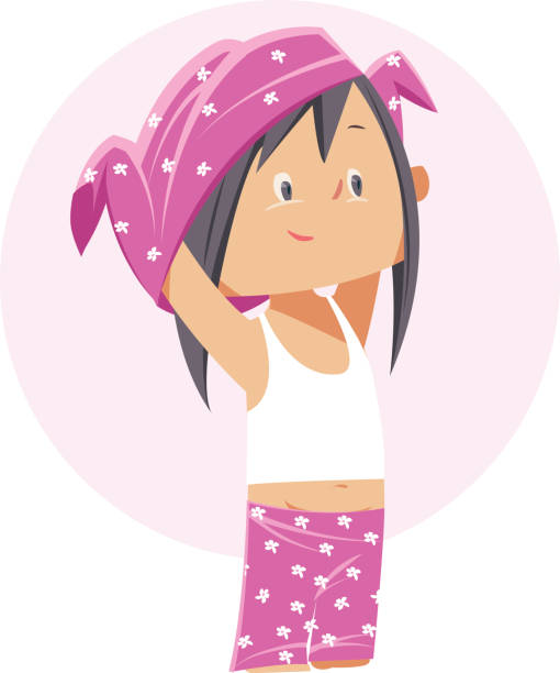 Pajamas Girl Illustrations, Royalty-Free Vector Graphics & Clip Art ...