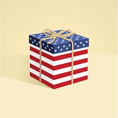 box with american flag. Please see some similar pictures in my lightboxs:   