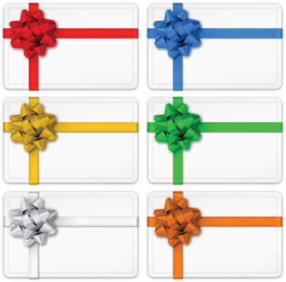 Gift Cards with Bows
