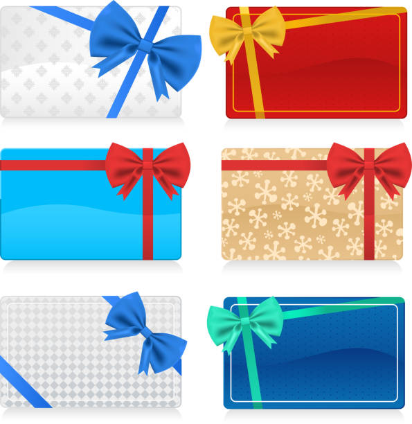 Royalty Free Gift Card Clip Art, Vector Images