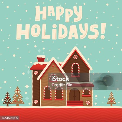 istock Gingerbread House 523595819