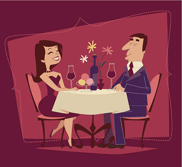 Dinner Date Illustrations, Royalty-Free Vector Graphics & Clip Art - iStock