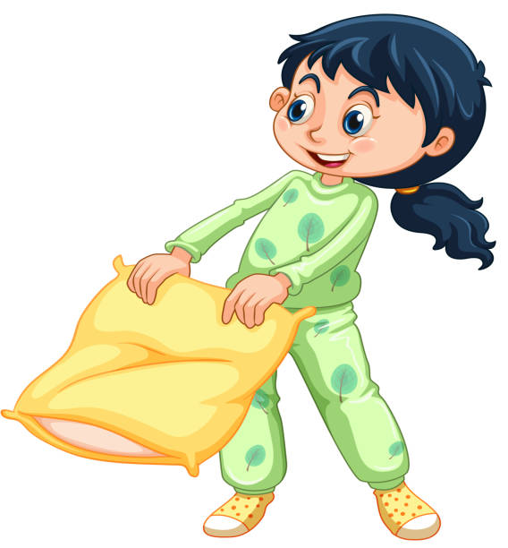 Royalty Free Child Pajamas Clip Art, Vector Images & Illustrations - iStock