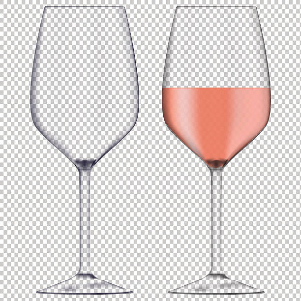 1 169 Rose Wine Glass Illustrations Royalty Free Vector Graphics Clip Art I...