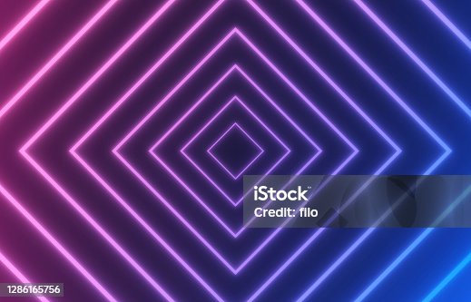 istock Glow Depth Modern Abstract Background 1286165756