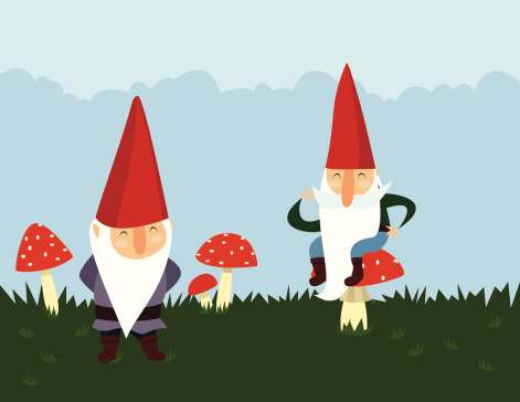 Gnomes in the Garden